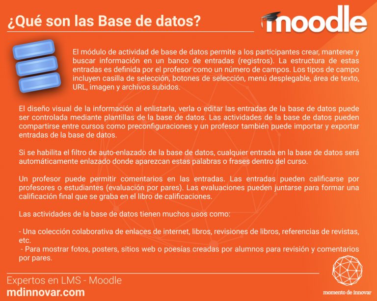 Base de datos Moodle